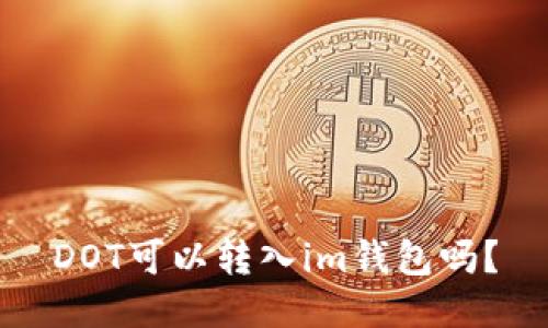 DOT可以转入im钱包吗?