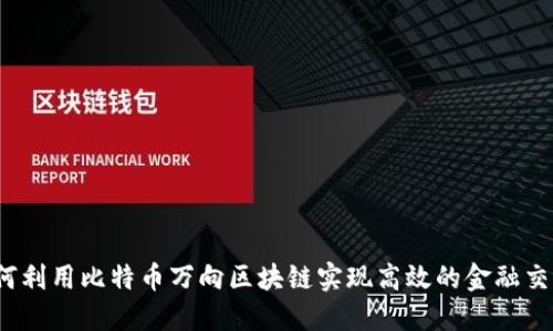如何利用比特币万向区块链实现高效的金融交易？