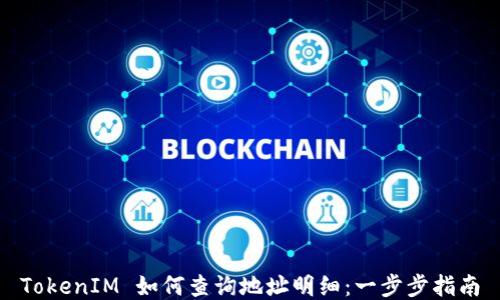 
TokenIM 如何查询地址明细：一步步指南